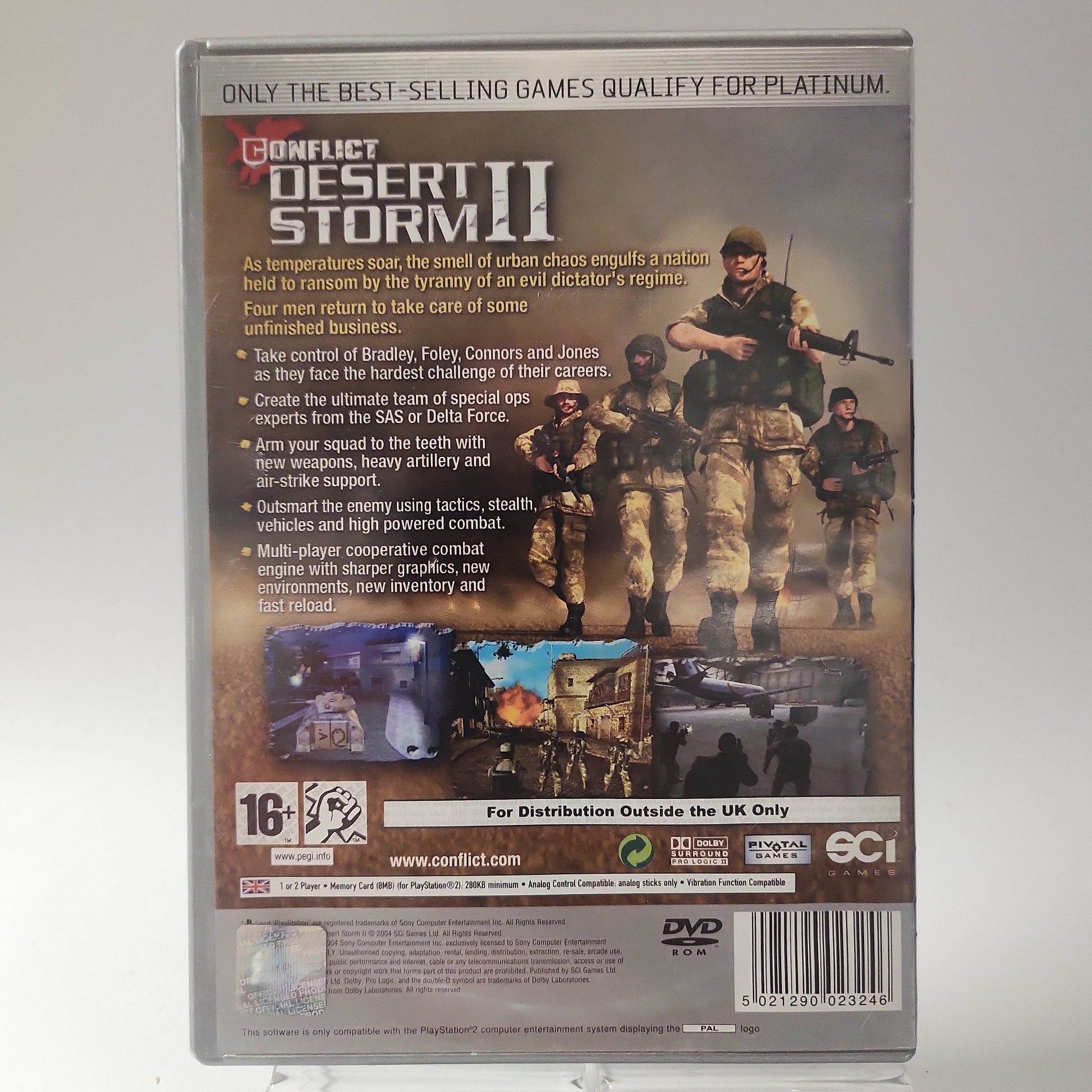 Conflict Desert Storm II Platinum Playstation 2 - Feniks Gameshop
