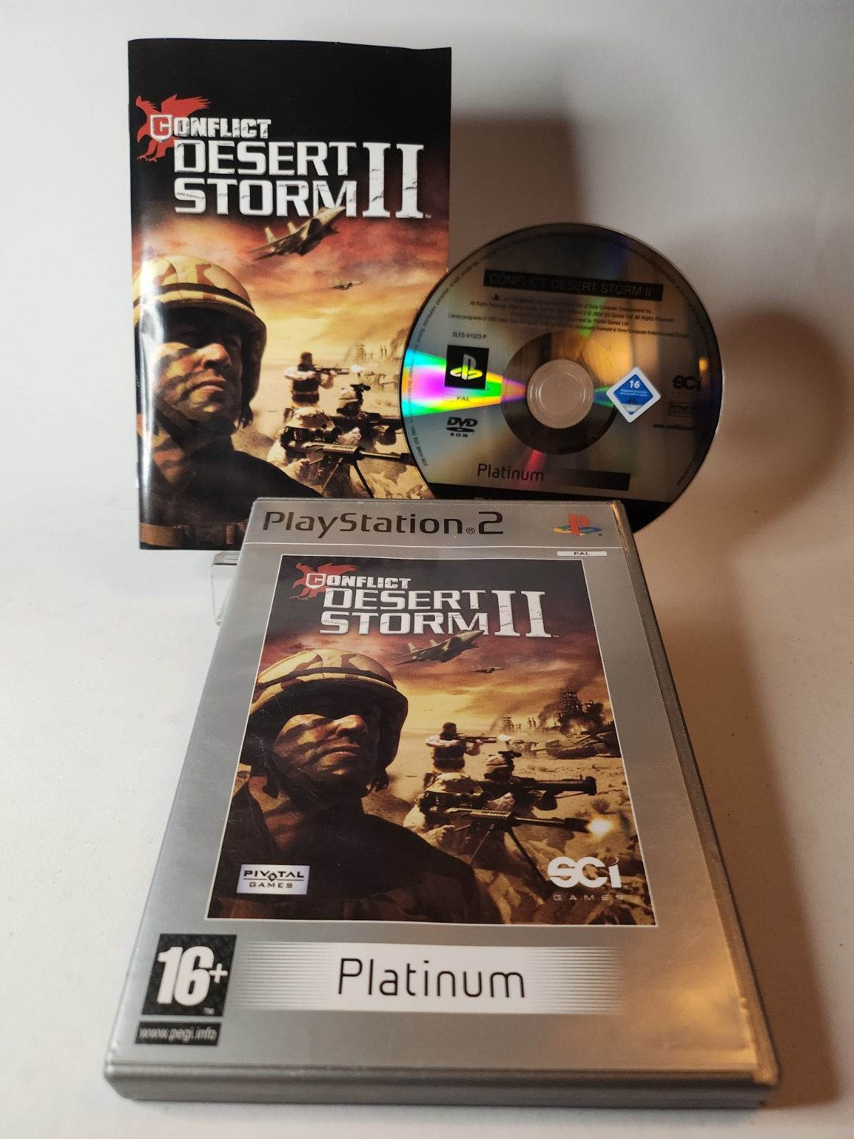 Conflict Desert Storm II Platinum Playstation 2 - Feniks Gameshop