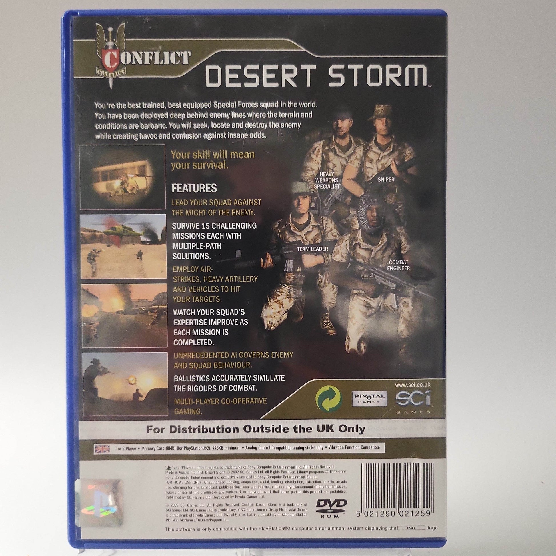 Conflict Desert Storm Playstation 2 - Feniks Gameshop