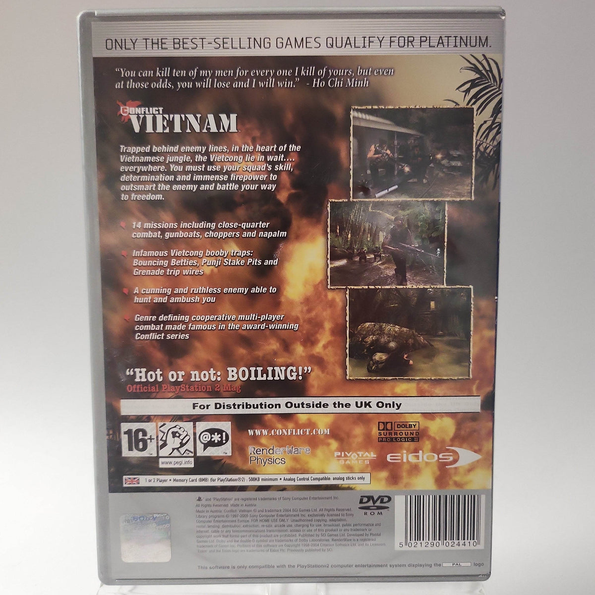 Conflict Vietnam Platinum Playstation 2 - Feniks Gameshop