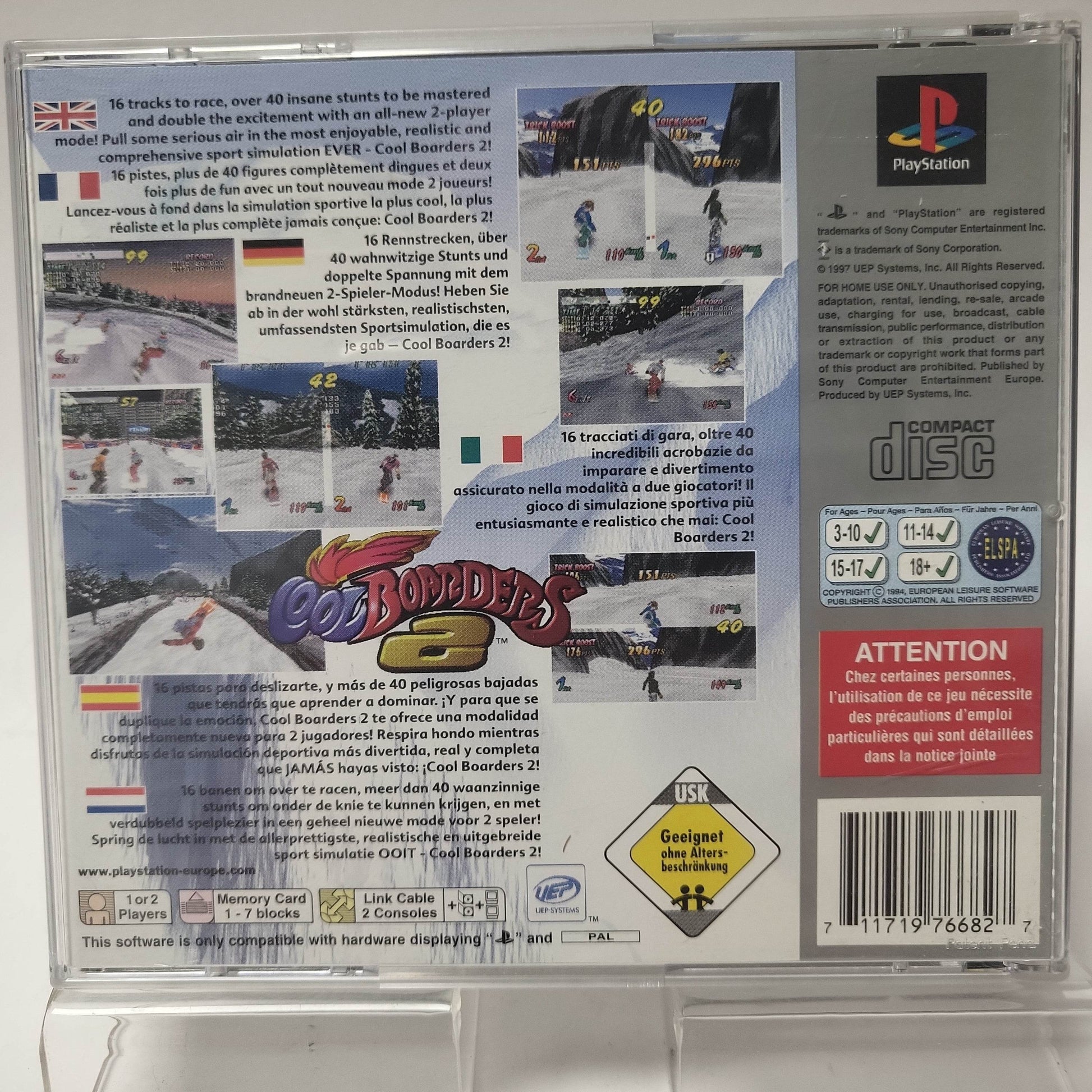Cool Boarders 2 Platinum Playstation 1 - Feniks Gameshop