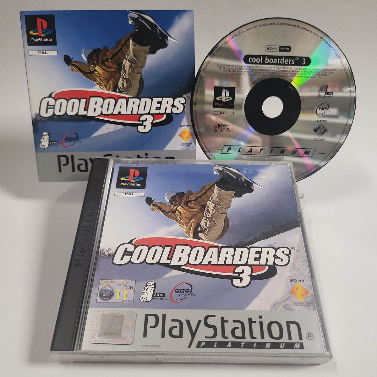 Cool Boarders 3 Platinum Playstation 1 - Feniks Gameshop