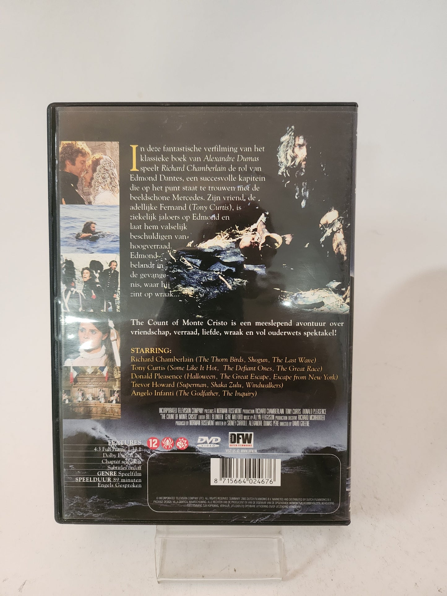 Count of Monte Cristo Dvd - Dvd Volwassenen