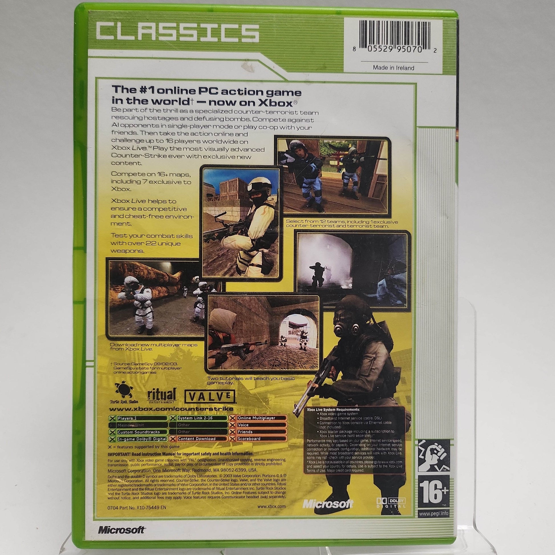 Counter Strike Classics Xbox Original - Feniks Gameshop