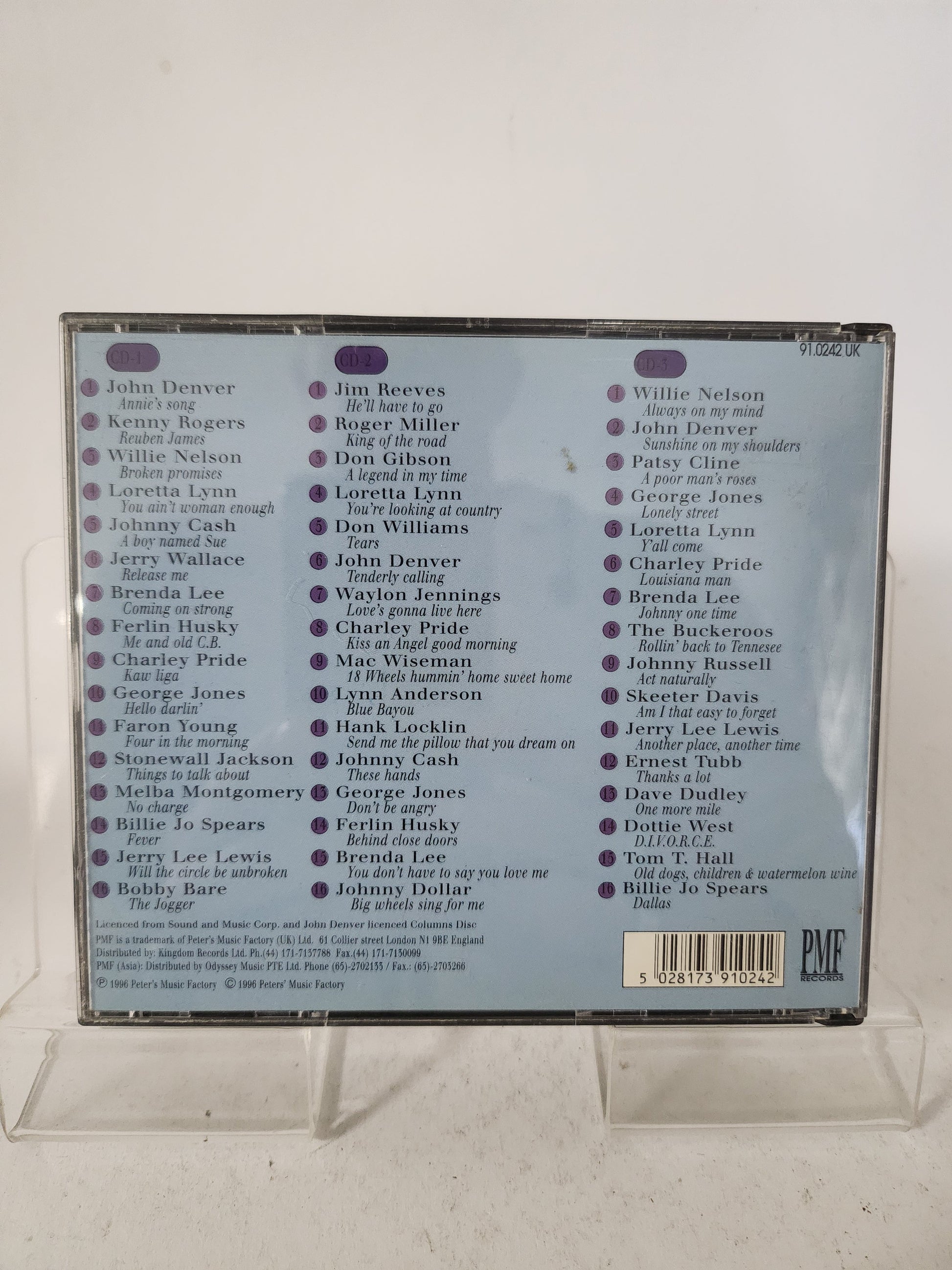 Country 2 ’the Best of’ 3 CD Box - Cd