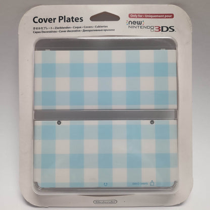 Cover Plates Blauw/Wit Nieuw Nintendo 3DS Geseald - Feniks Gameshop