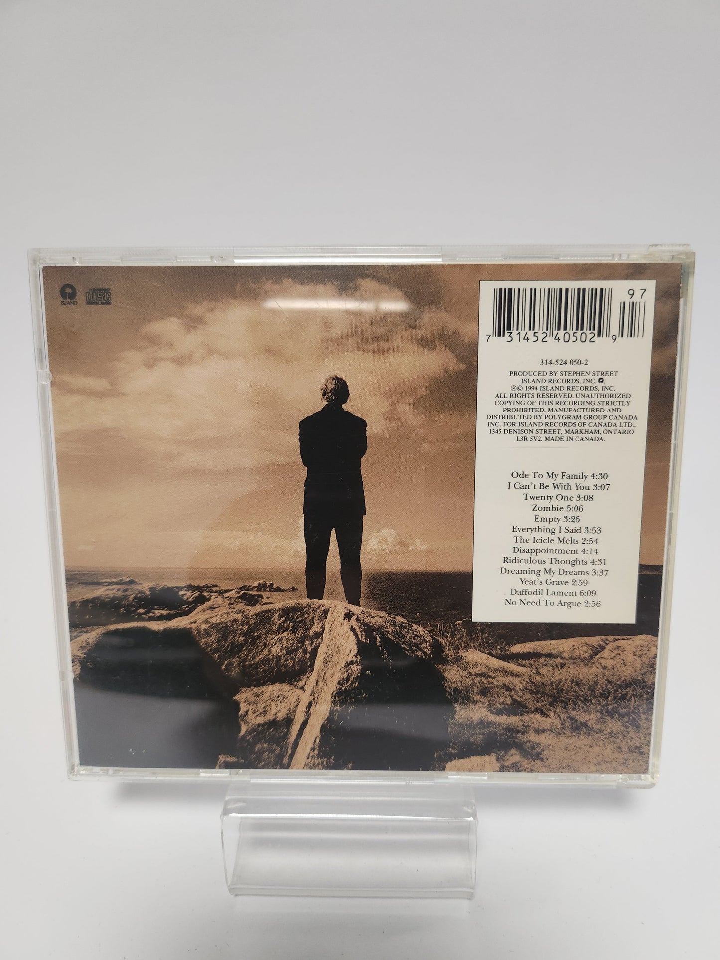 Cranberries: No Need to Argue CD - Cd