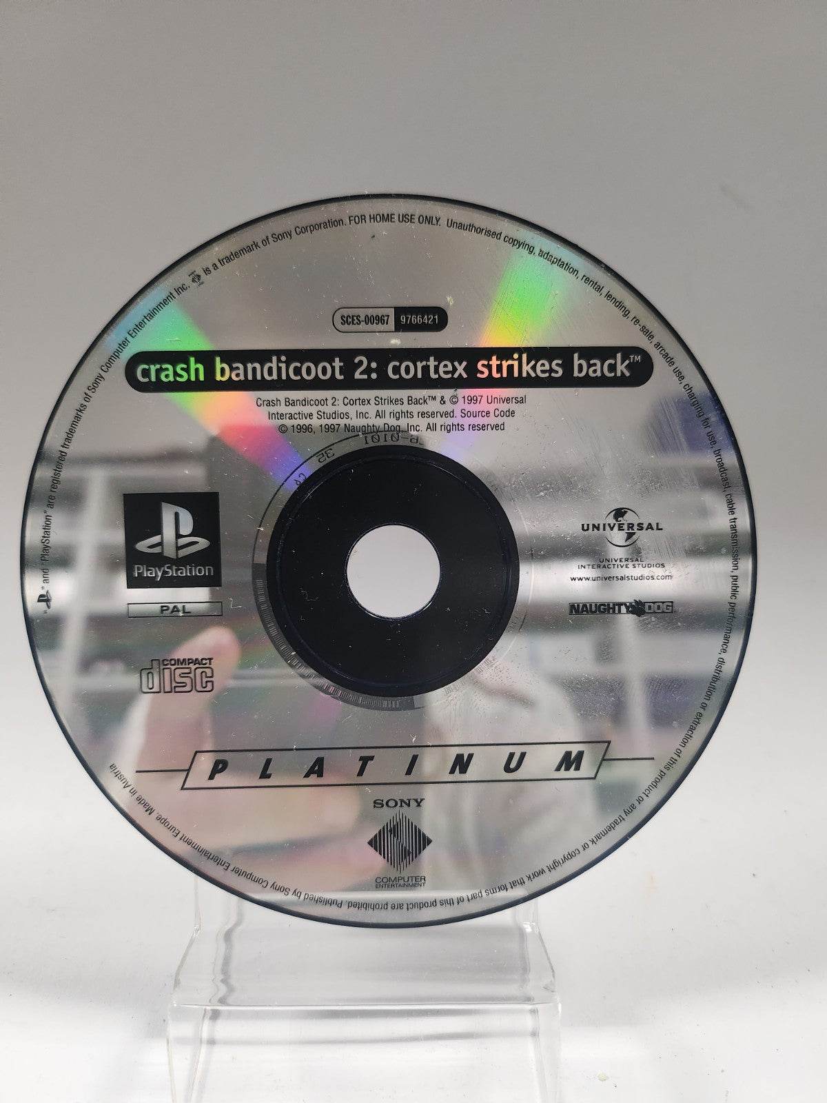 Crash Bandicoot 2 Cortex Strikes Back Edition (disc only) PlayStation 1 - Feniks Gameshop
