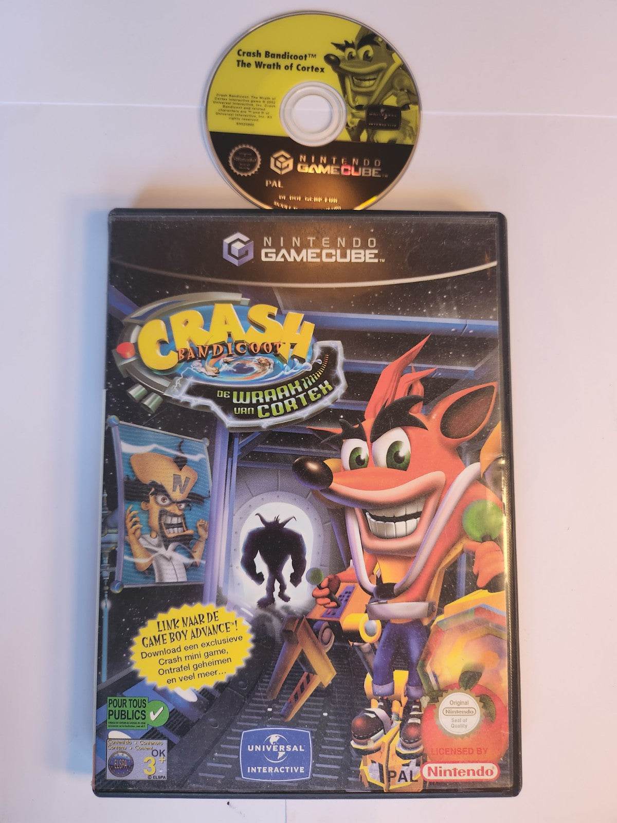 Crash Bandicoot de Wraak van Cortex Nintendo Gamecube - Feniks Gameshop