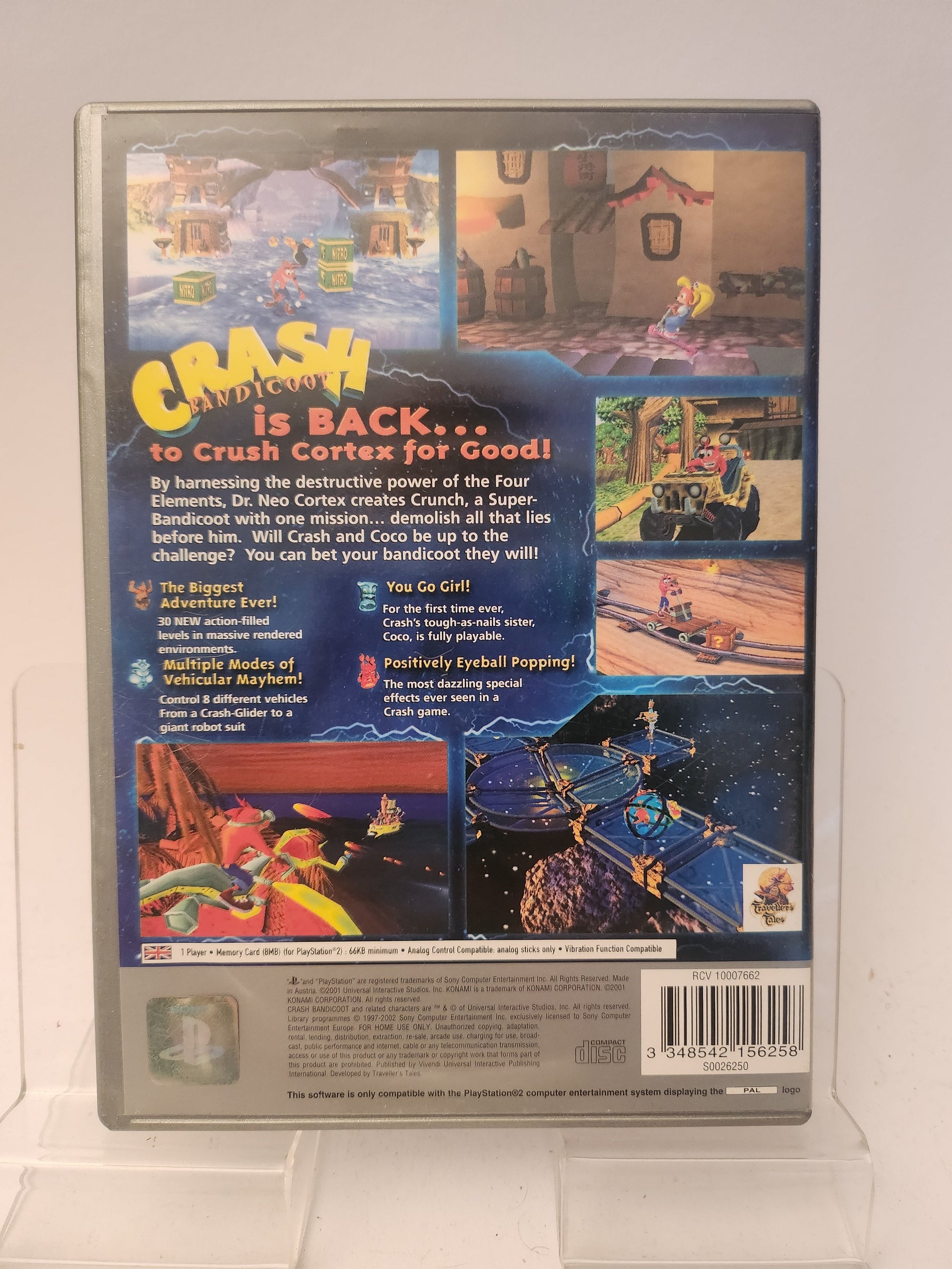 Crash Bandicoot The Wrath Of Cortex Platinum Playstation 2 - Playstation 2 Games