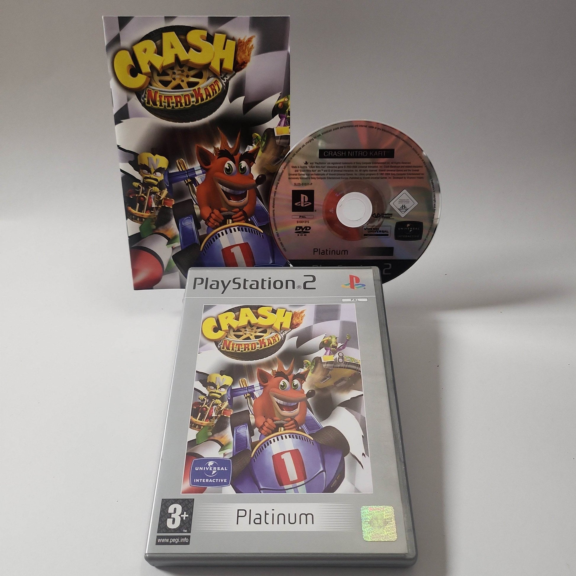 Crash Nitro Kart Platinum Playstation 2 - Feniks Gameshop