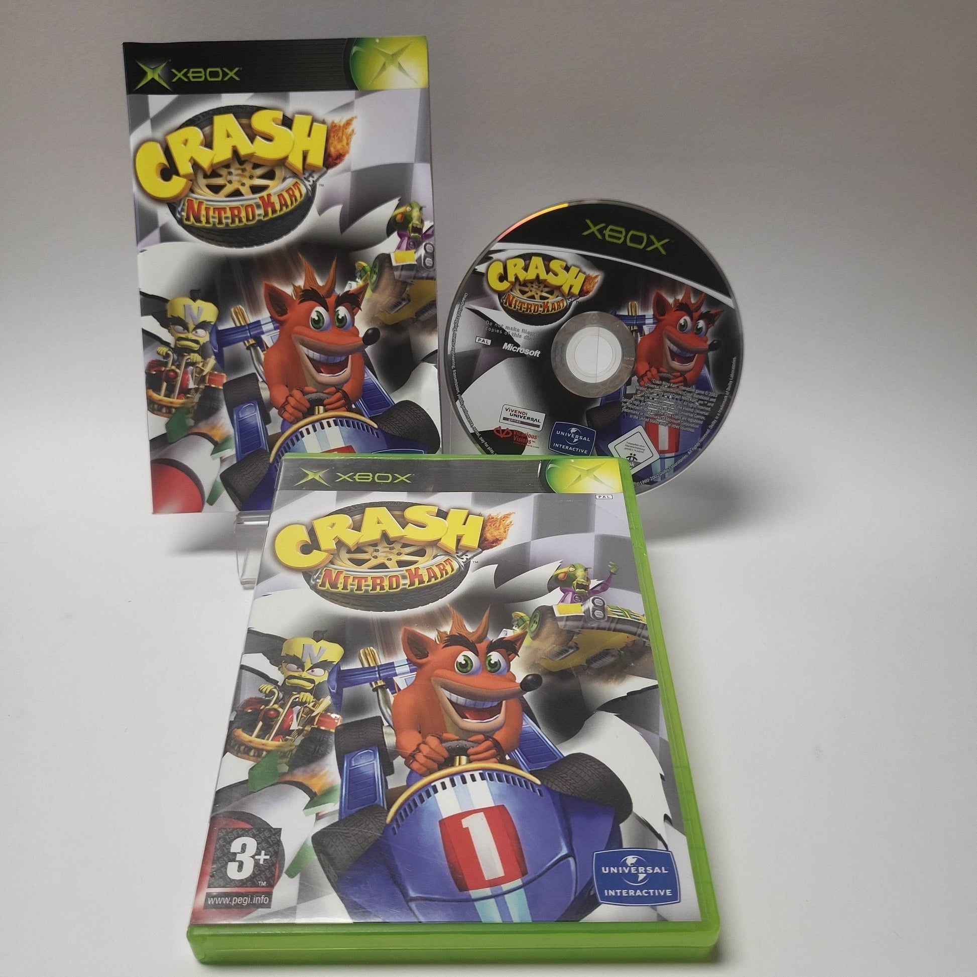 Crash Nitro Kart Xbox Original - Feniks Gameshop