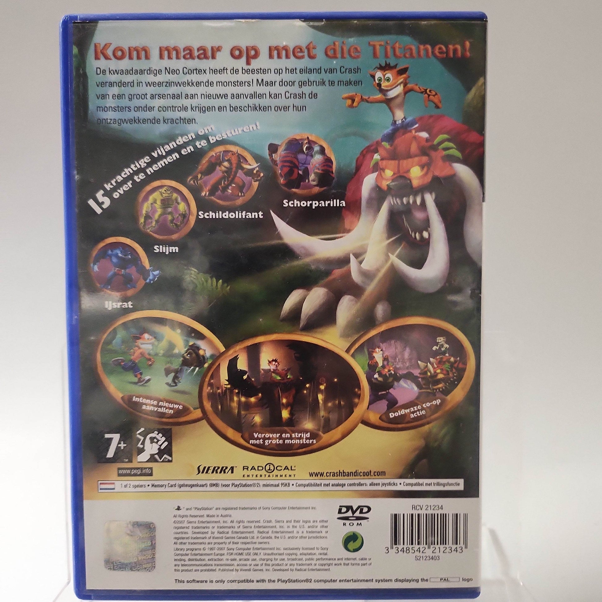 Crash of the Titans + Bonus Dvd Playstation 2 - Feniks Gameshop
