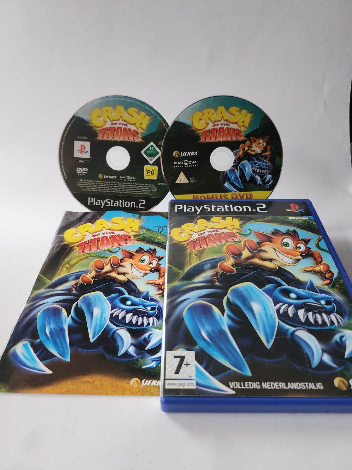 Crash of the Titans + Bonus Dvd Playstation 2 - Feniks Gameshop