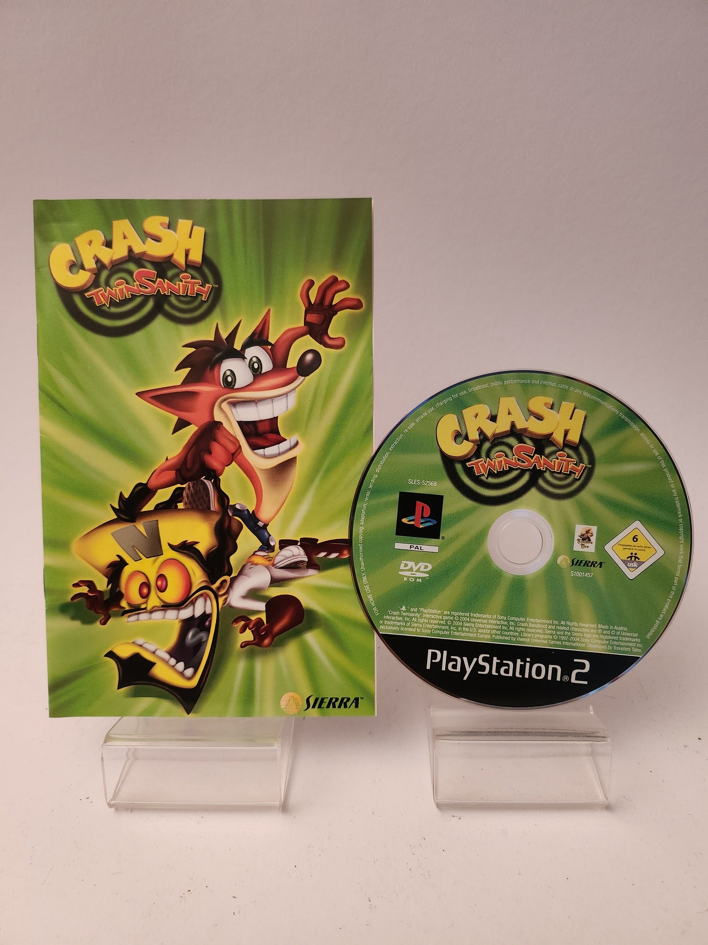 Crash TwinSanity Playstation 2 - Playstation 2 Games