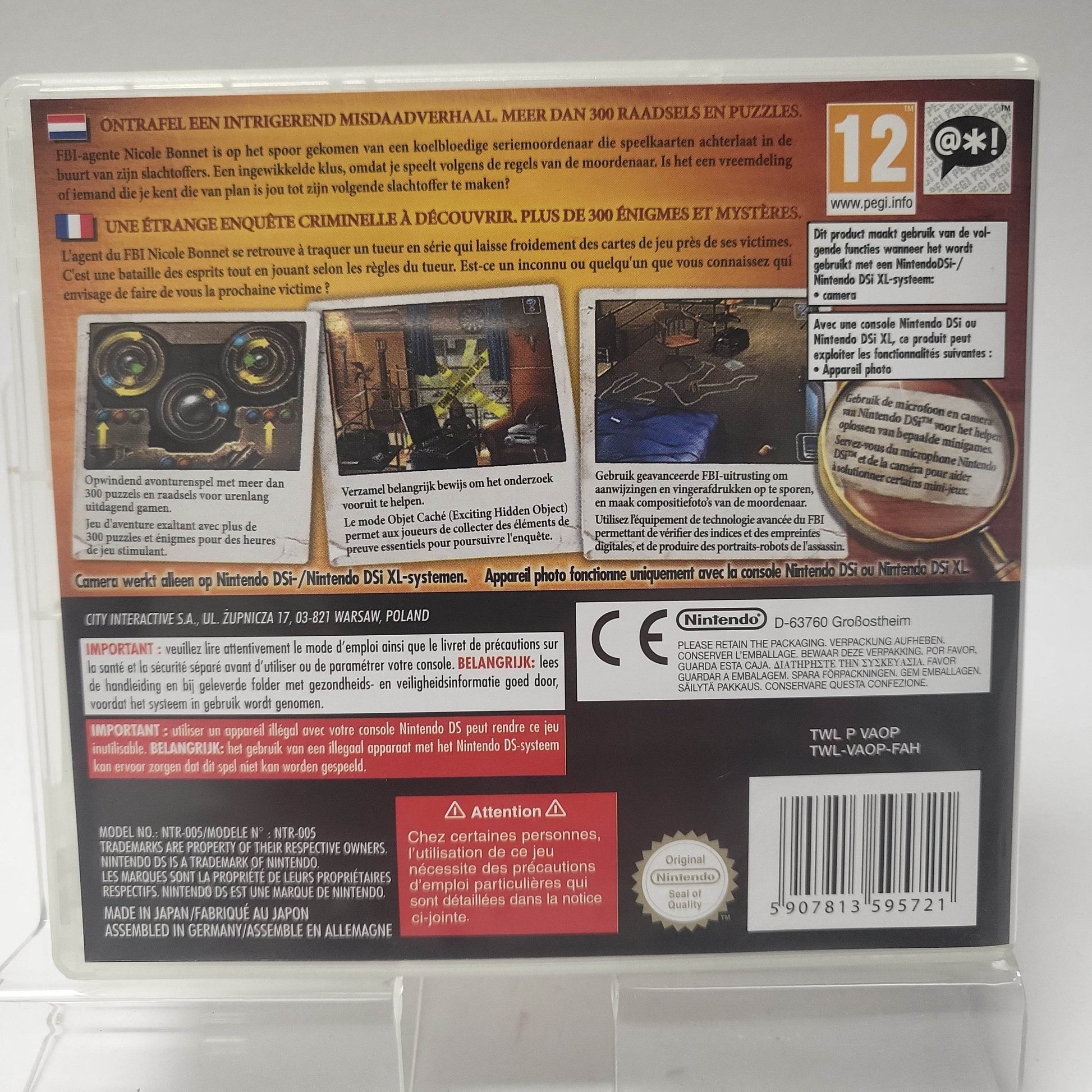 Crime Lab Body of Evidence Nintendo DS - Feniks Gameshop