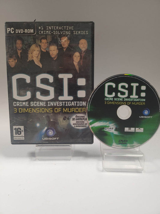 Crime Scene Investigation 3 Dimensions of Murder (No Book) PC - Feniks Gameshop
