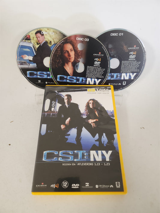 Crime Scene Investigation NY Seizoen 1 deel 13 tm 23 Dvd Serie - Dvd Volwassenen