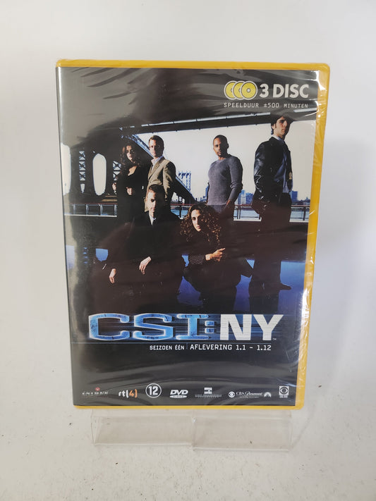 Crime Scene Investigation NY Seizoen 1 deel 1 tm 12 geseald DVD Serie - Dvd Volwassenen