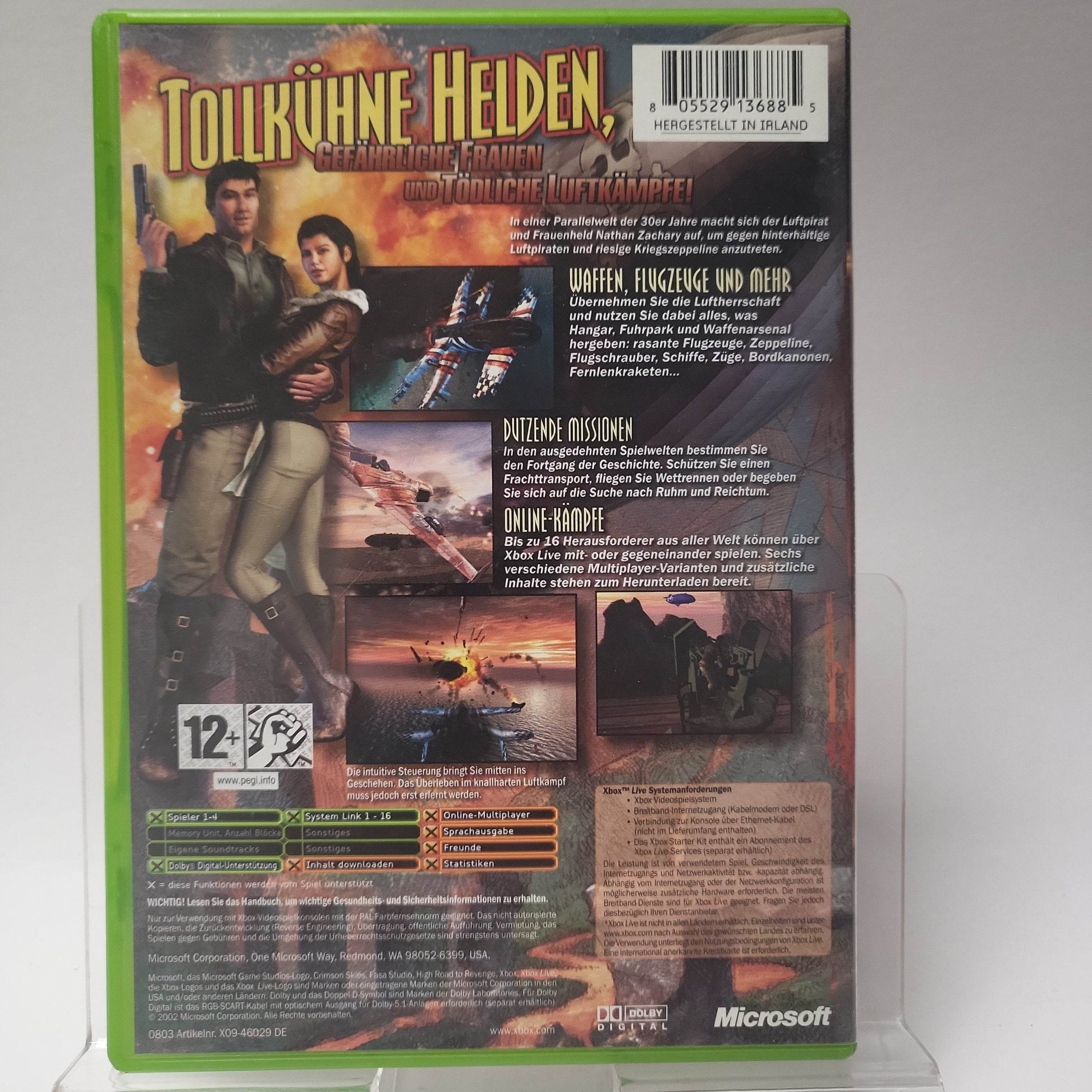 Crimson Skies High Road to Revenge Xbox Original - Feniks Gameshop