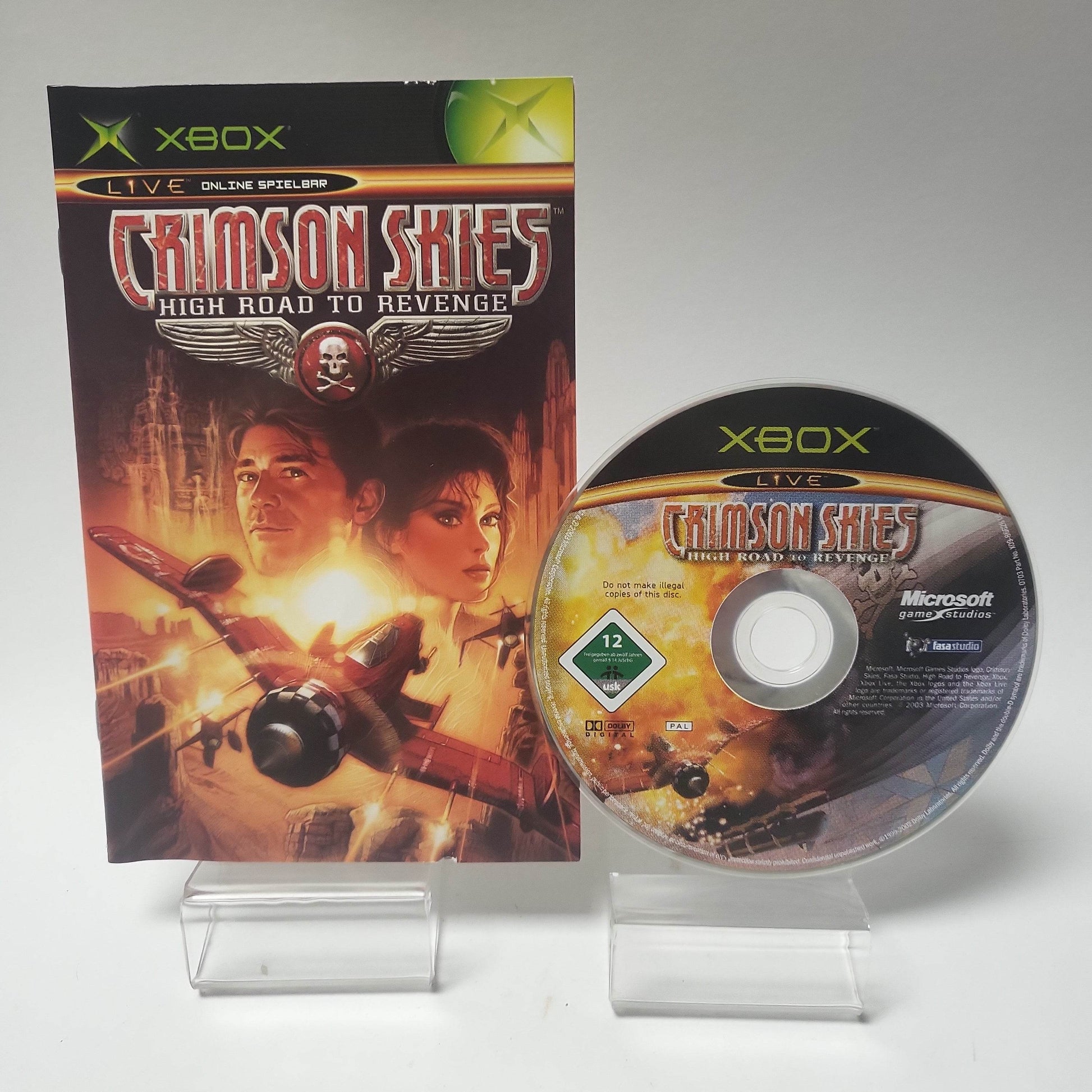 Crimson Skies High Road to Revenge Xbox Original - Feniks Gameshop