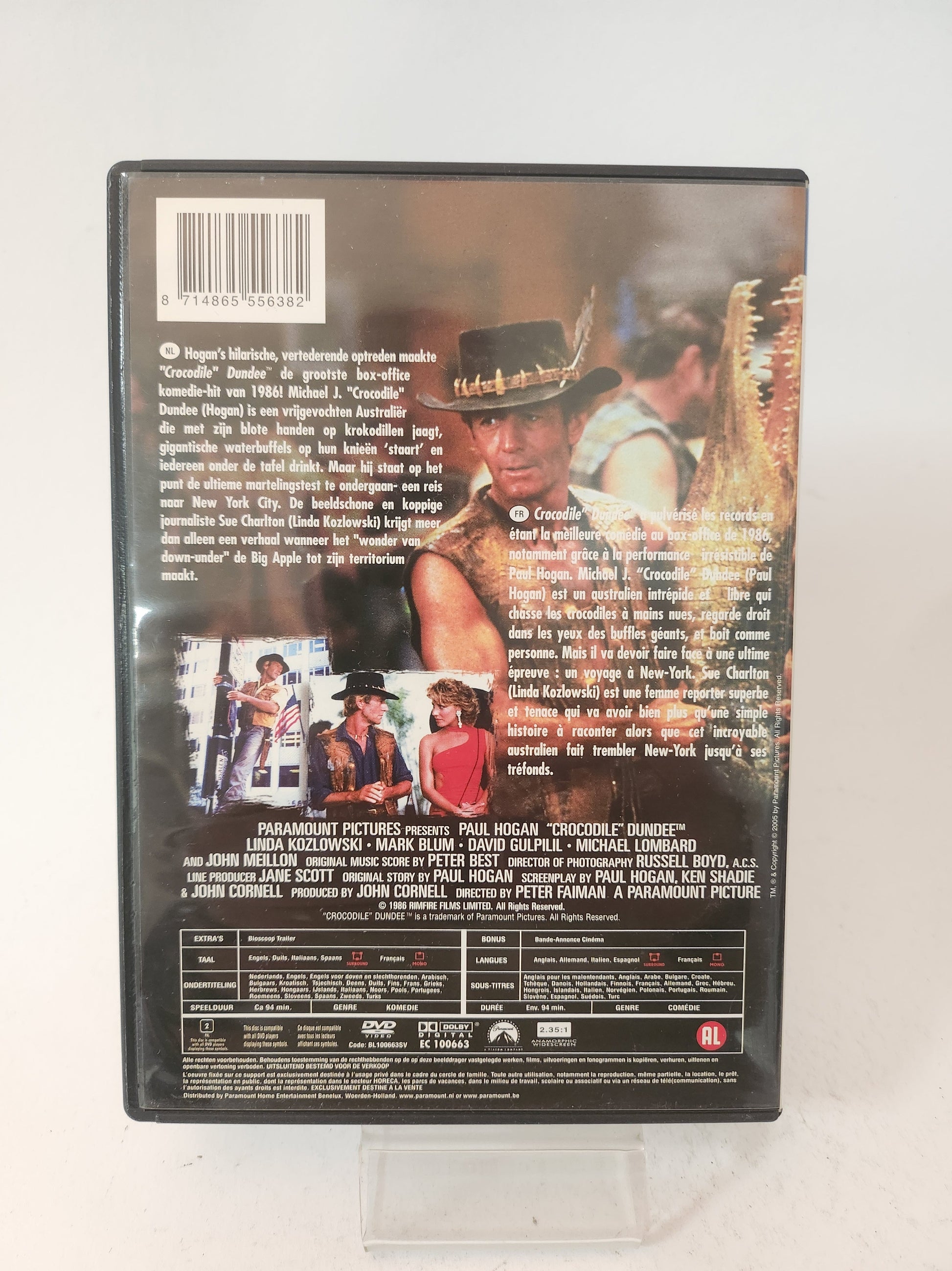 Crocodile Dundee Dvd - Dvd Volwassenen