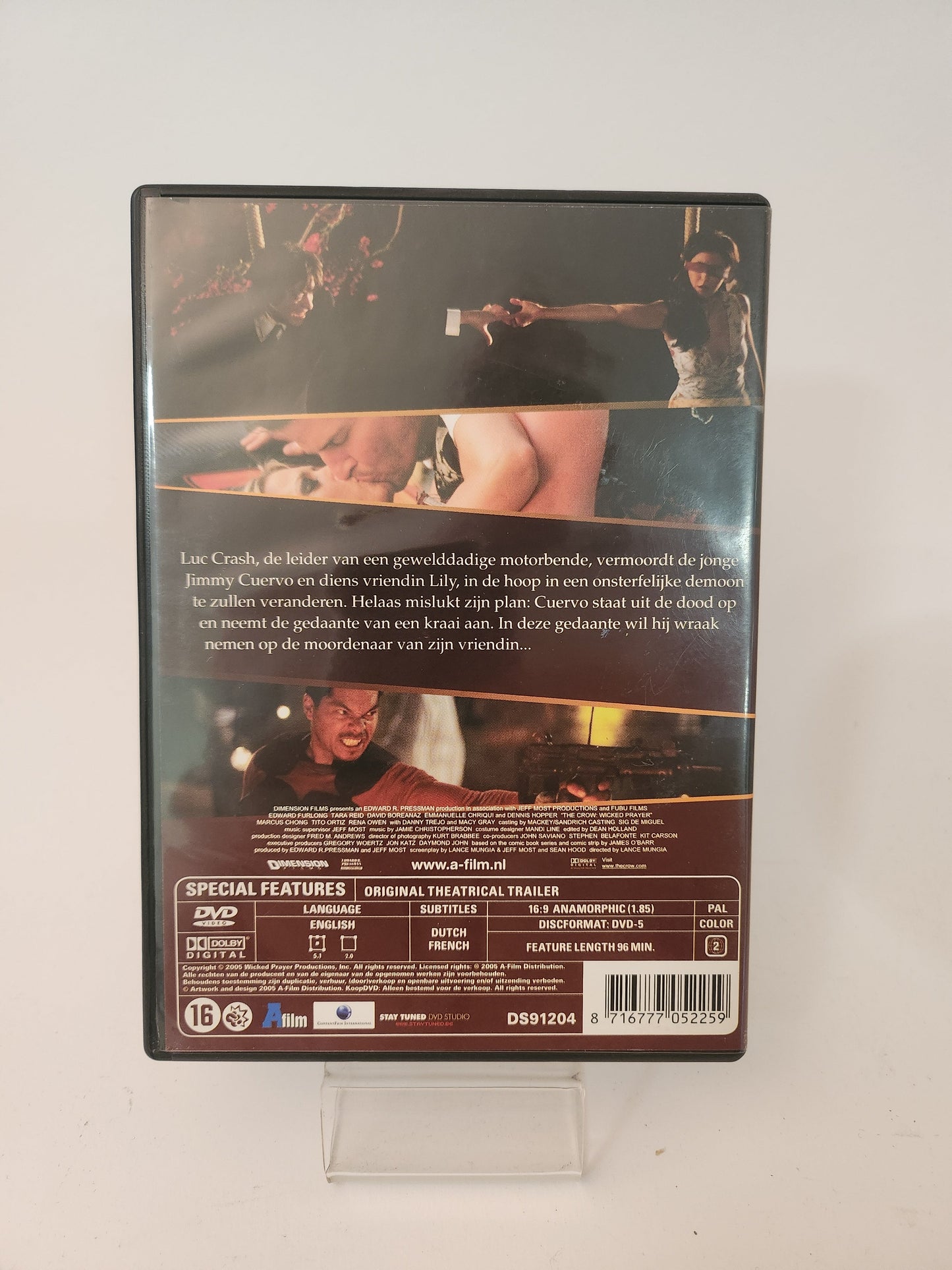 Crow: Wicked Prayer Dvd - Dvd Volwassenen