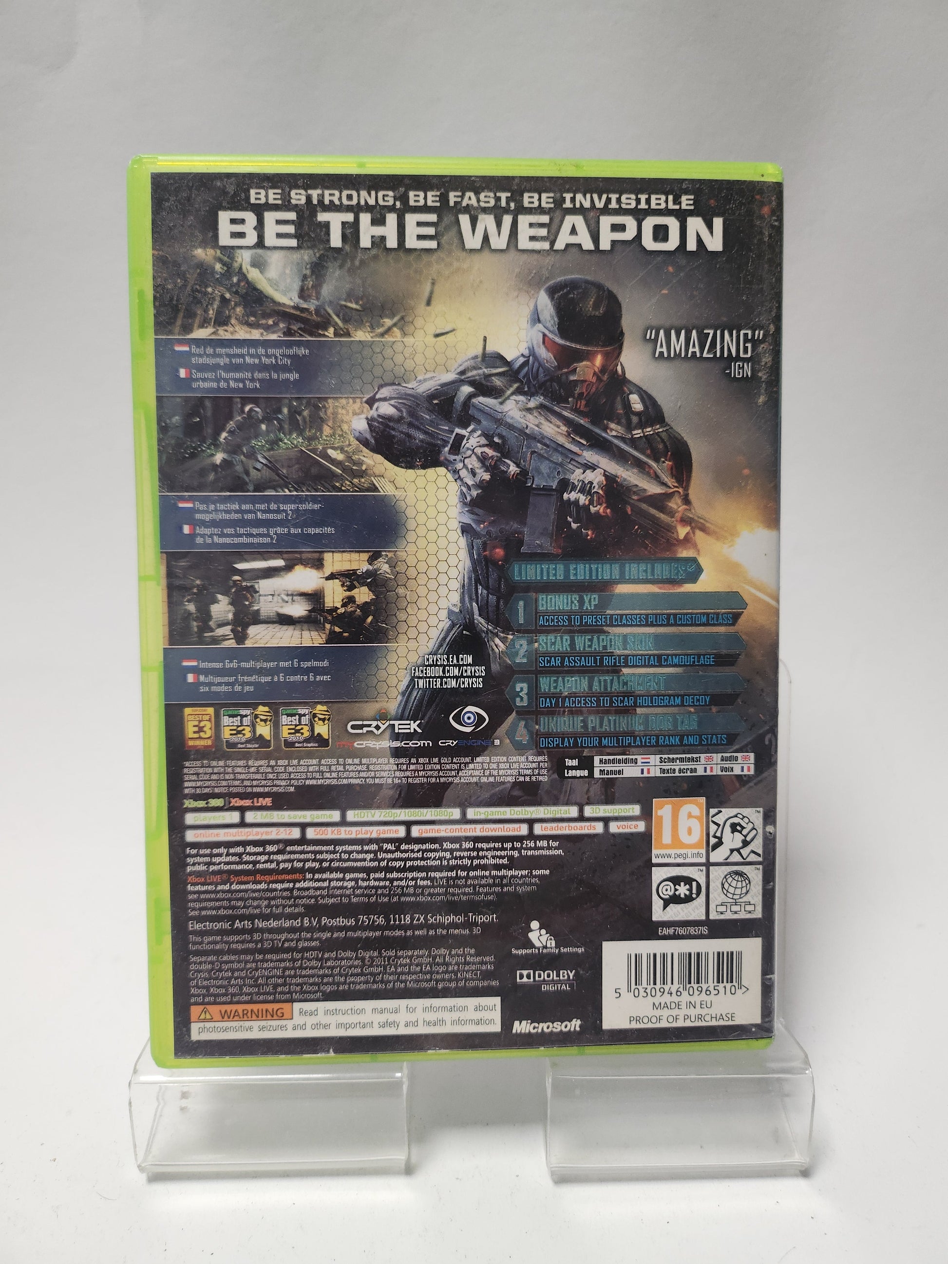 Crysis 2 Limited Edition Xbox 360 - Xbox 360 Games