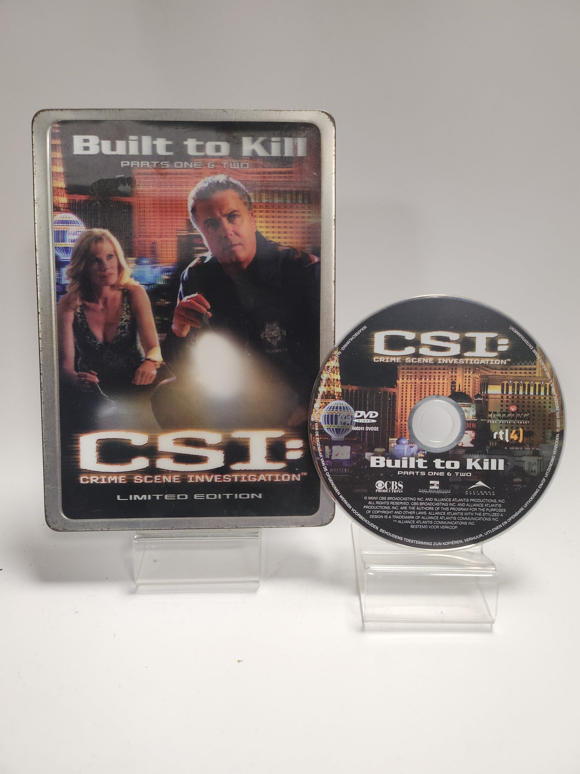 CSI: Built to Kill - Parts 1 & 2 Steelcase Dvd - Dvd Volwassenen