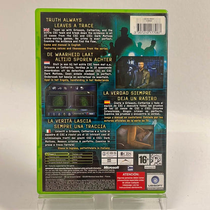 CSI: Crime Scene Investigation Xbox Original - Feniks Gameshop
