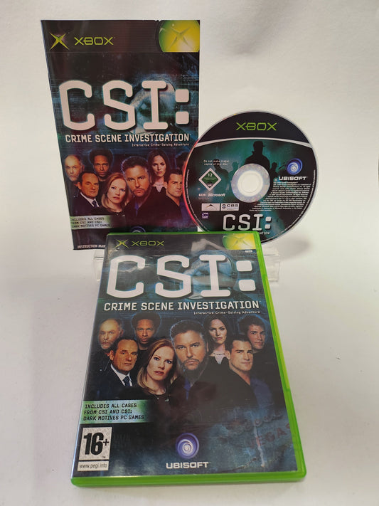 CSI: Crime Scene Investigation Xbox Original - Xbox original games