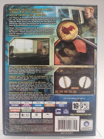 CSI Miami Detective Game (No Book) PC - Feniks Gameshop