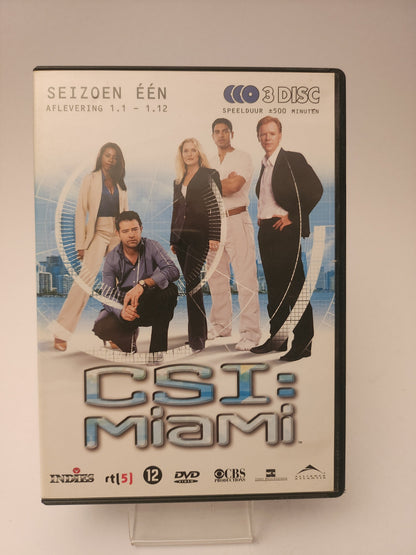 CSI: Miami Seizoen 1 Aflevering 1 tm 12 Dvd - Dvd Volwassenen