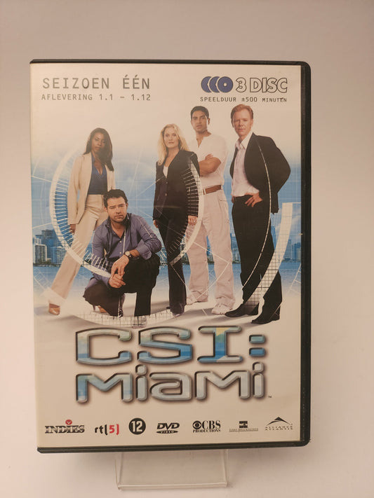 CSI: Miami Seizoen 1 Aflevering 1 tm 12 Dvd - Dvd Volwassenen