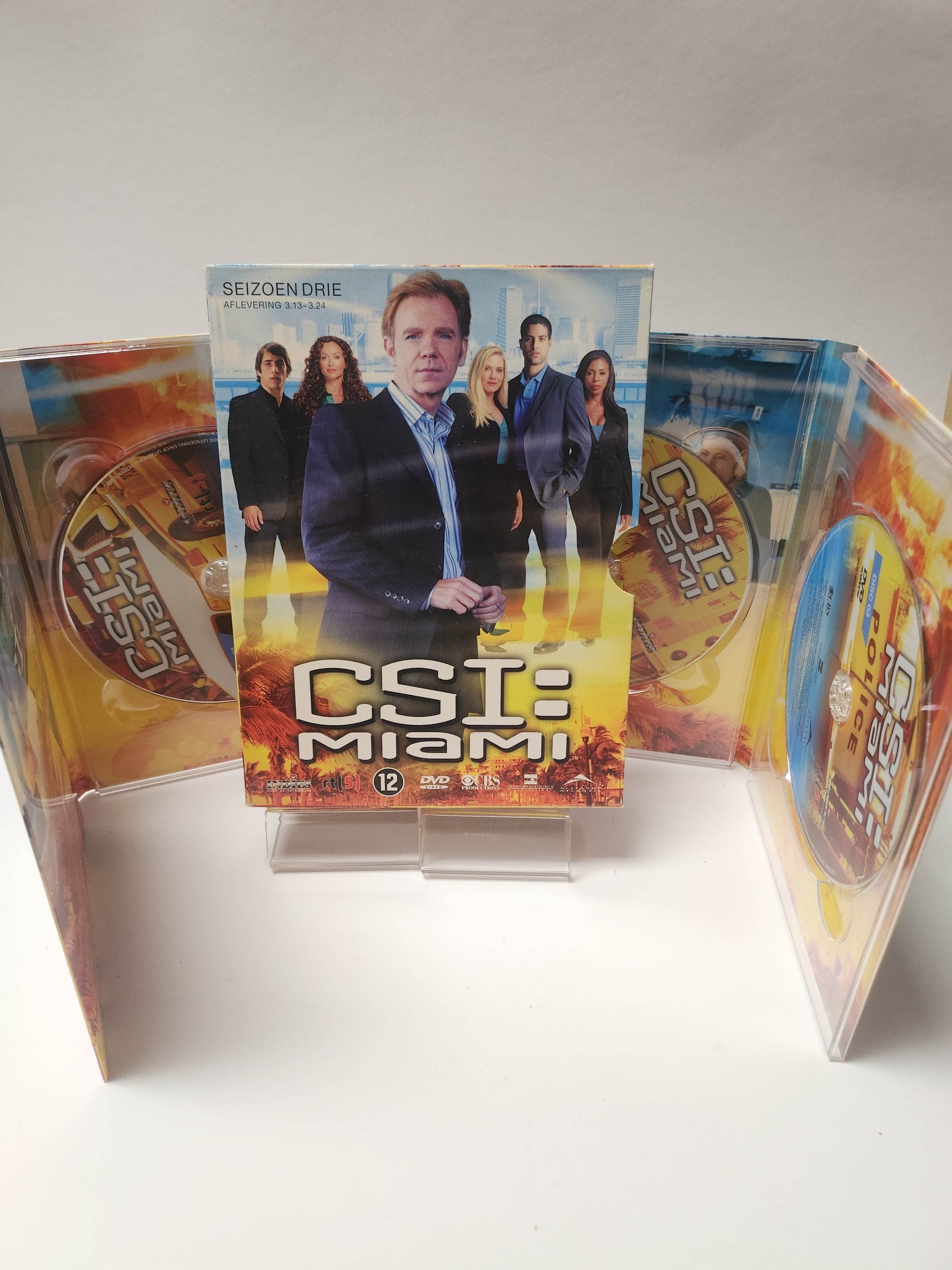CSI Miami Seizoen 3 Aflevering 3.13 tot 3.24 Box DVD - Feniks Gameshop