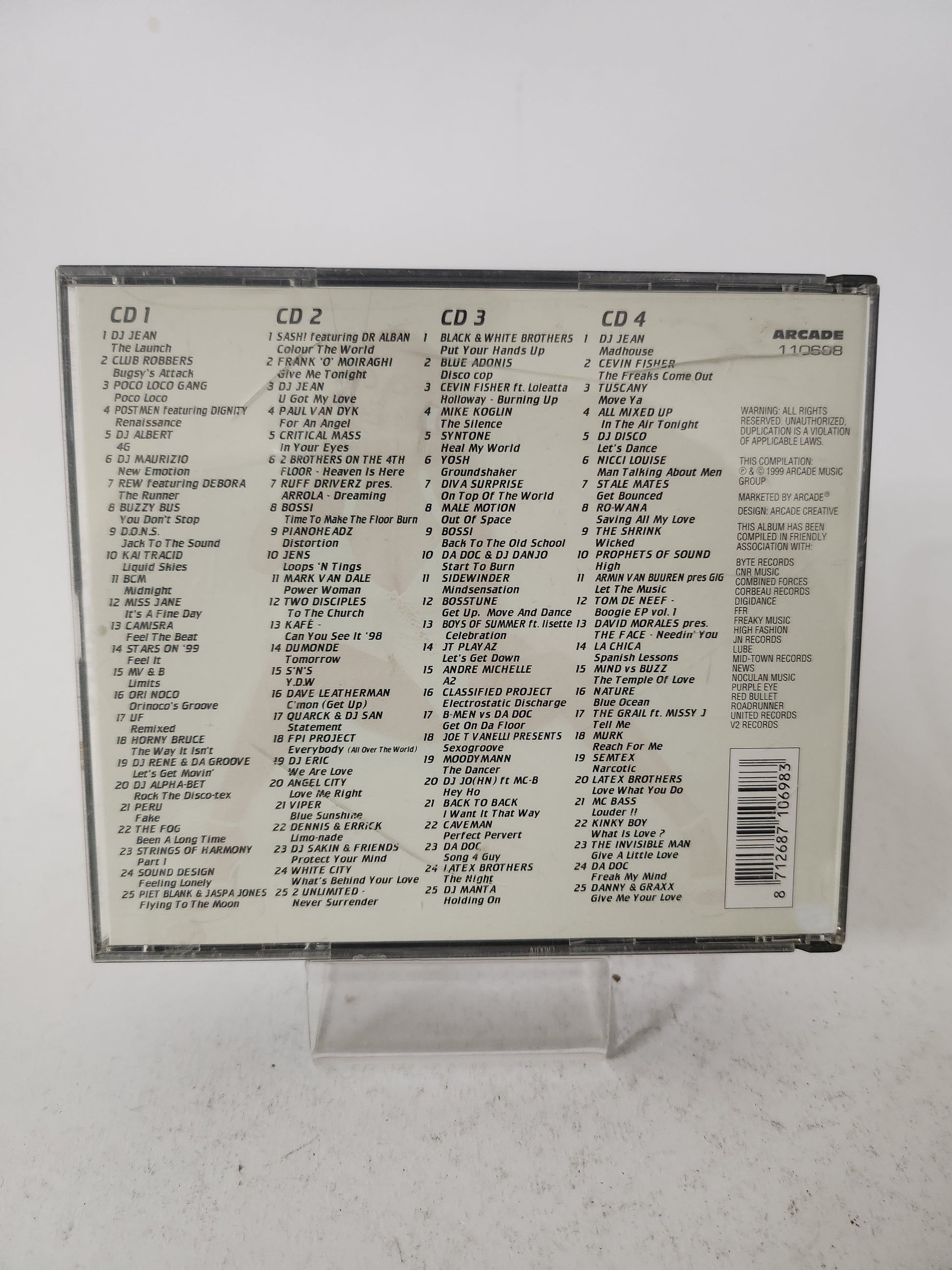 Dance 100: Best of the Best Volume 2 CD Box - Cd
