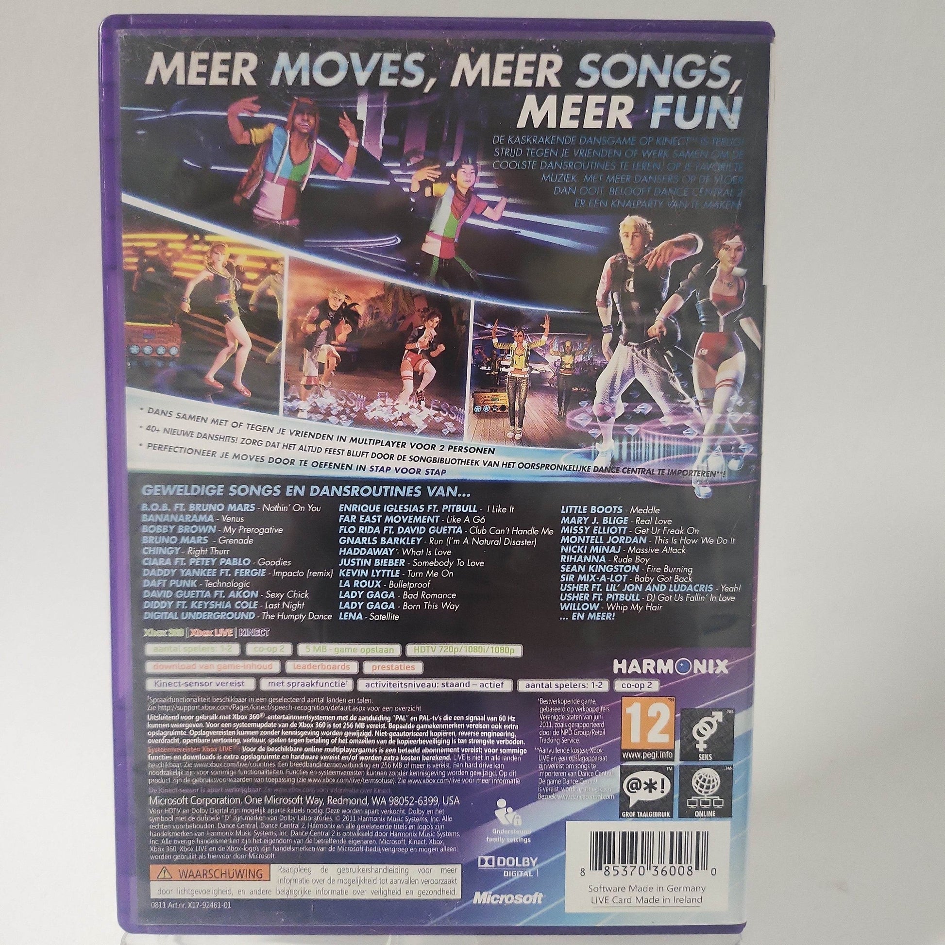 Dance Central 2 Xbox 360 - Feniks Gameshop