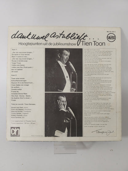 Dank U Wel Alstublieft: Hoogtepunten uit de Jubileumshow Tien Toon LP Vinyl - Lp Vinyl