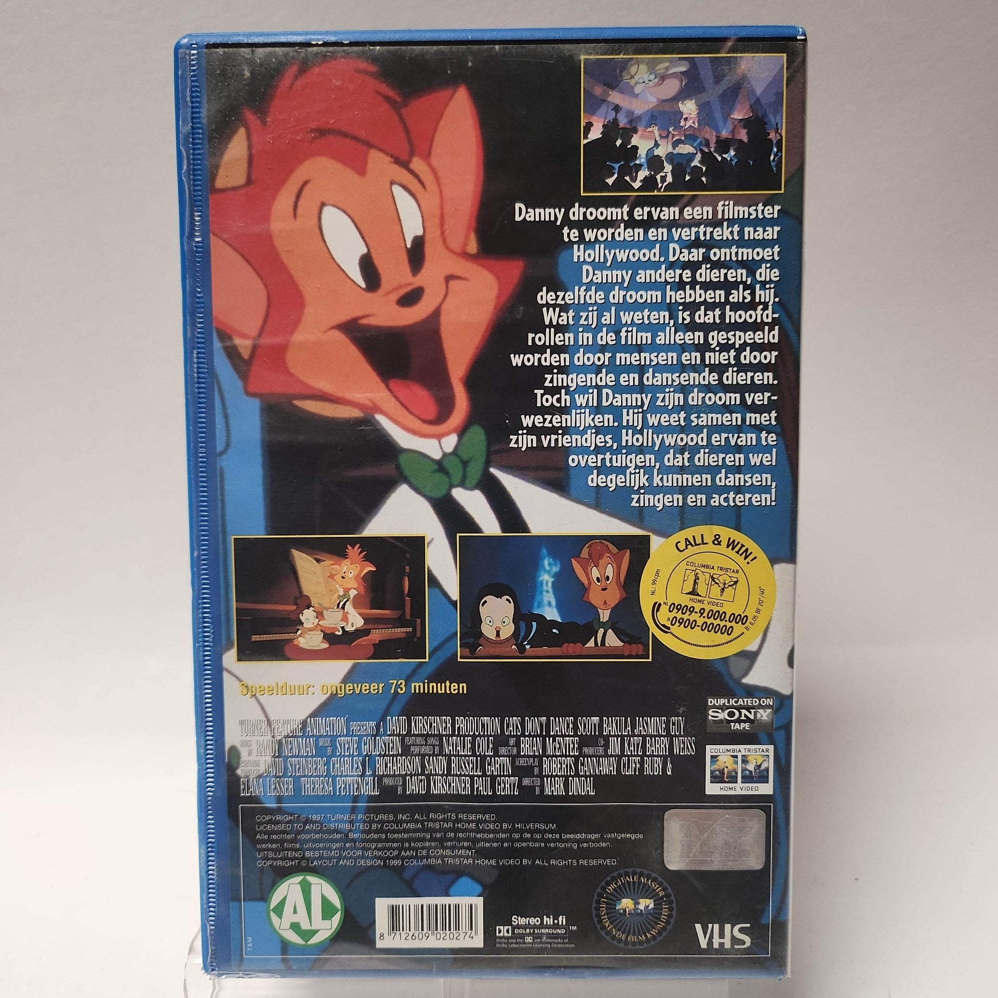 Danny de Dansende Kat VHS - Feniks Gameshop