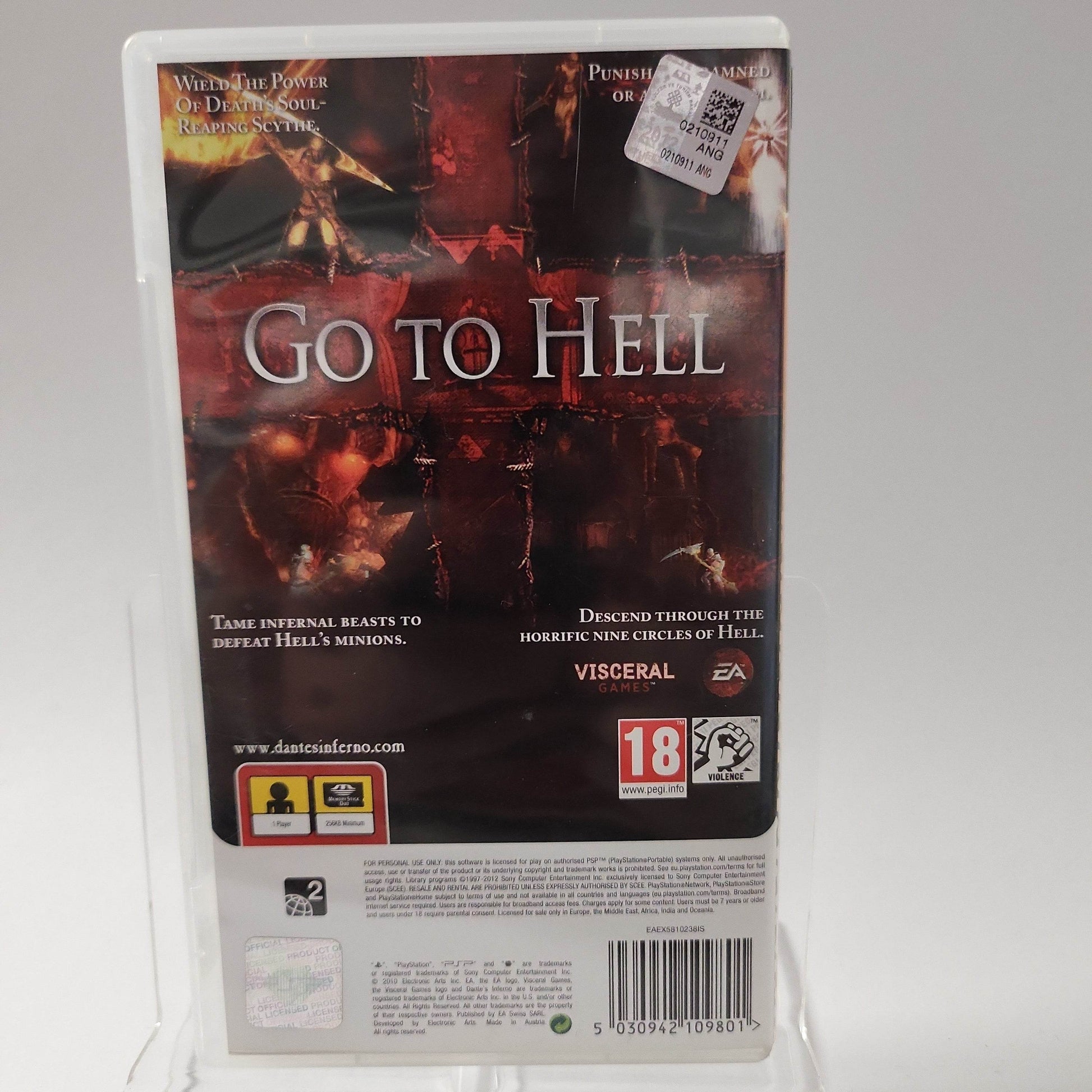 Dante's Inferno Essentials Playstation Portable - Feniks Gameshop