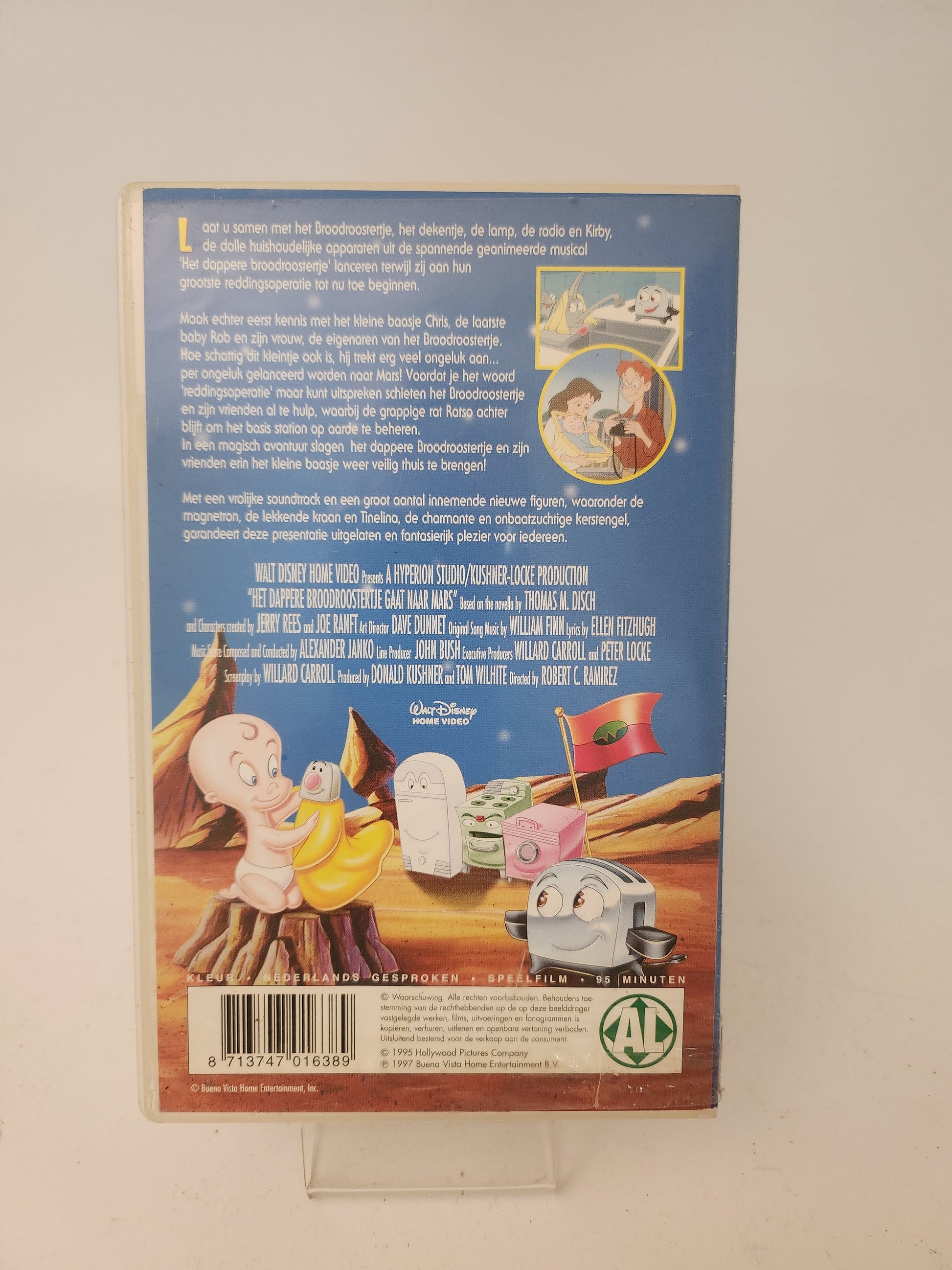 Dappere Broodroostertje Gaat naar Mars VHS Kids - VHS Kids