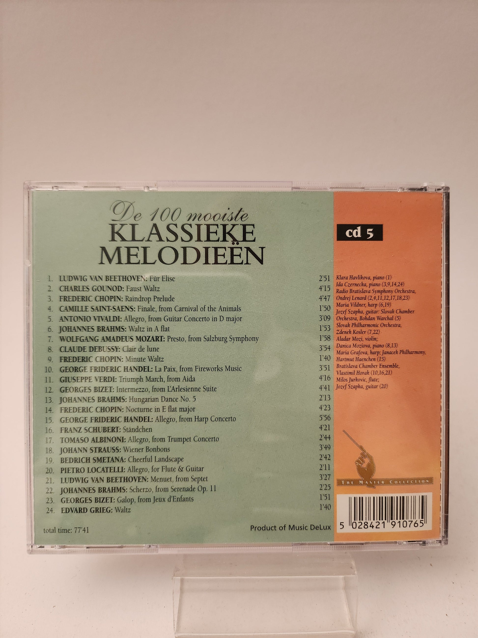 De 100 Mooiste Klassieke Melodiën CD 5 - Cd