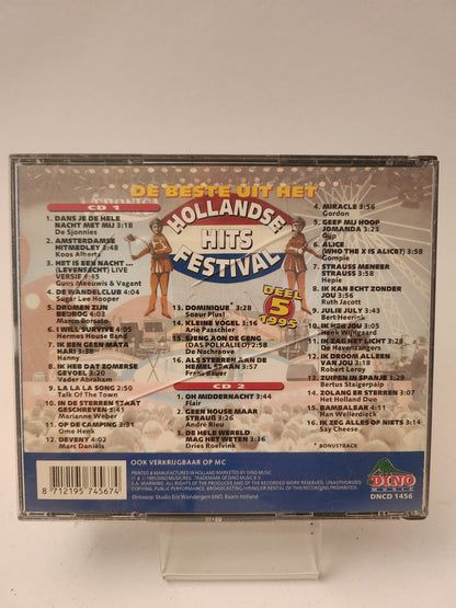 De Beste uit het Hollandse Hits Festival 1995 Deel 5 CD - Cd
