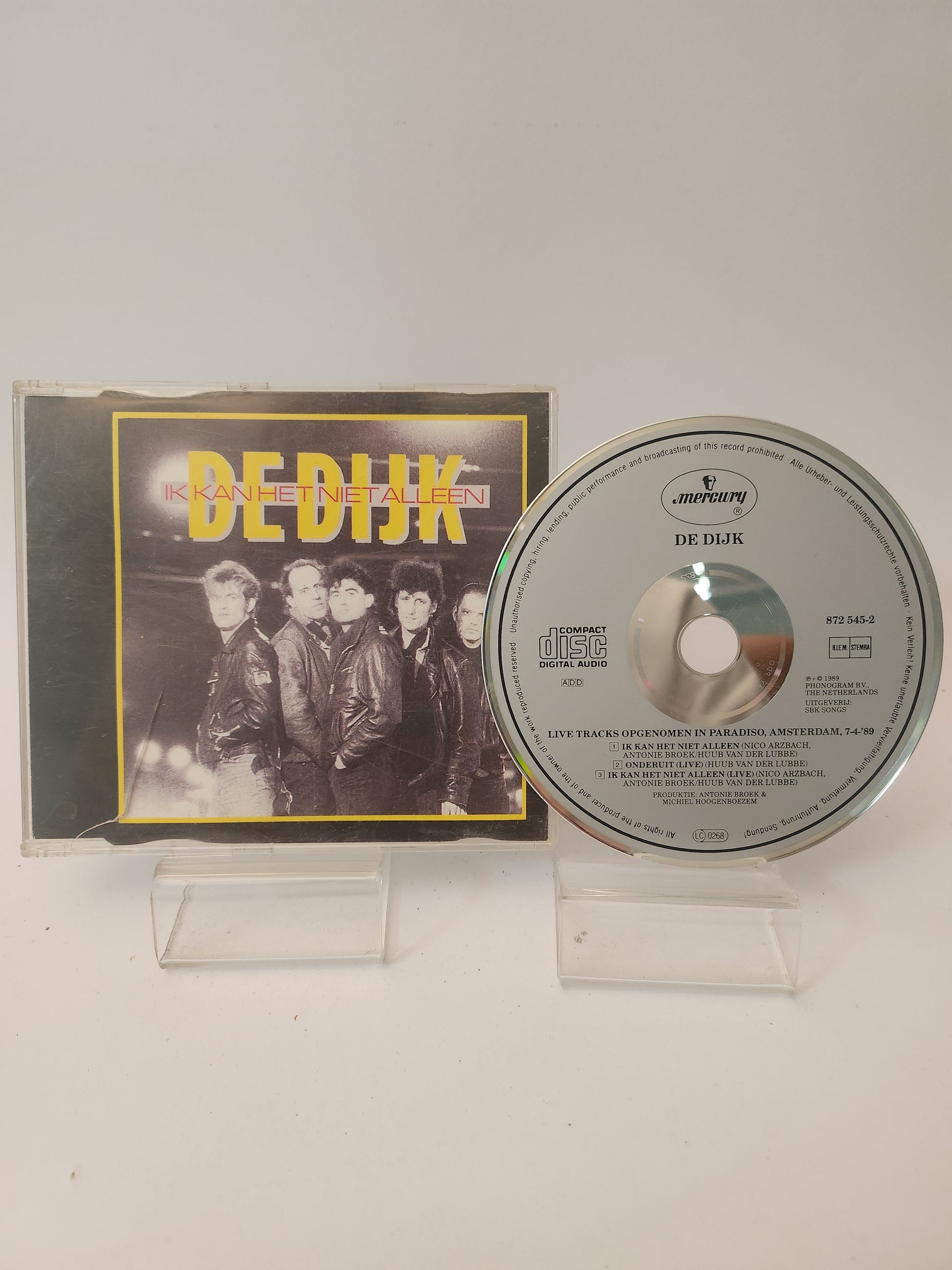 De Dijk: Ik Kan het Niet Alleen CD Single - CD Single