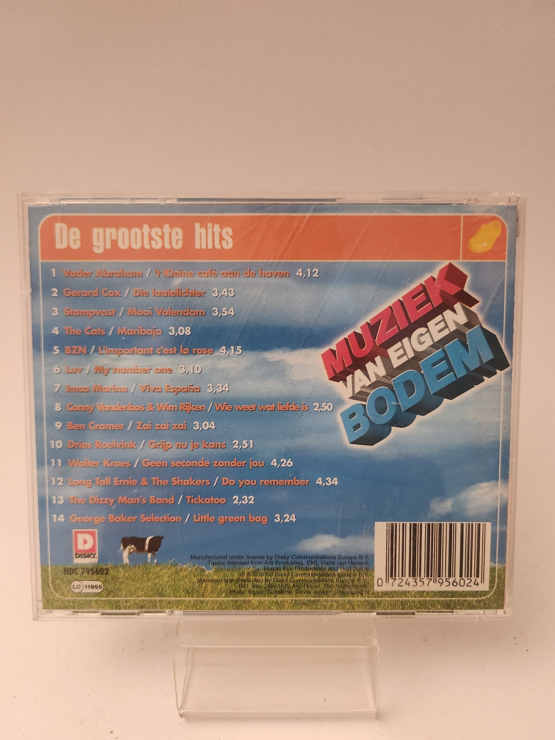 De Grootste Hits: Muziek van Eigen Bodem CD - Cd