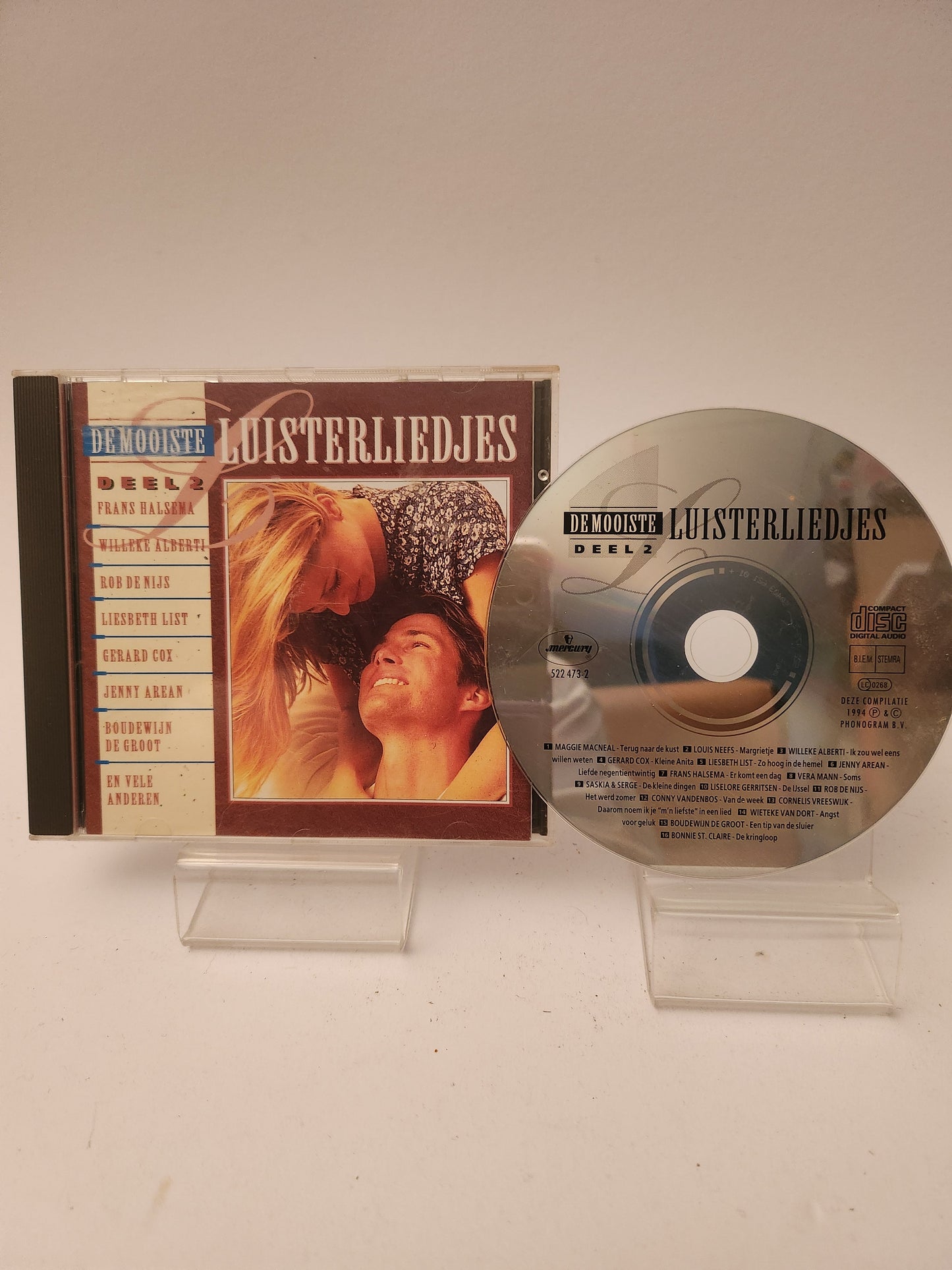 De Mooiste Luisterliedjes Deel 2 CD - Cd