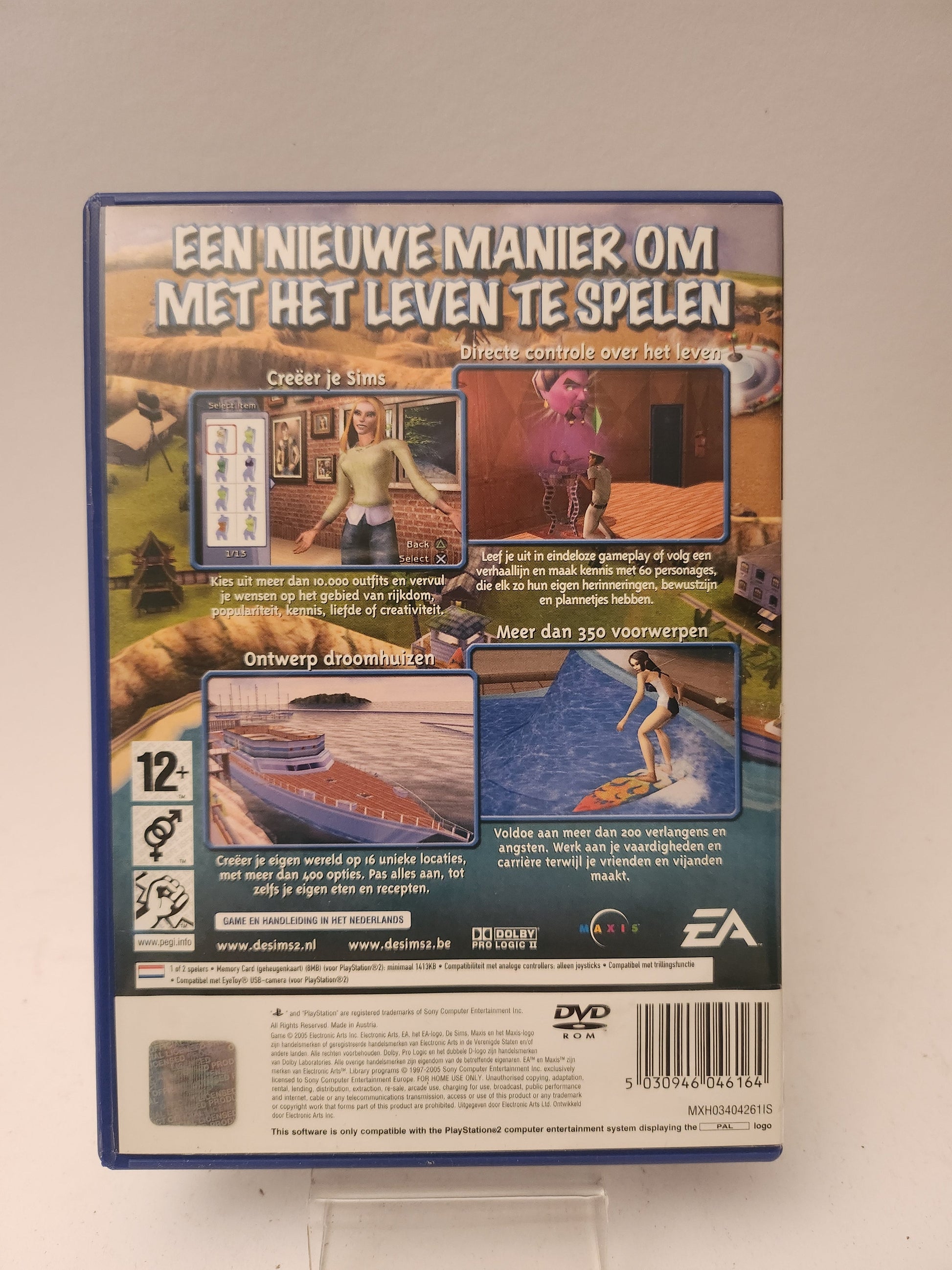 De Sims 2 (No Book) PlayStation 2 - Playstation 2 Games