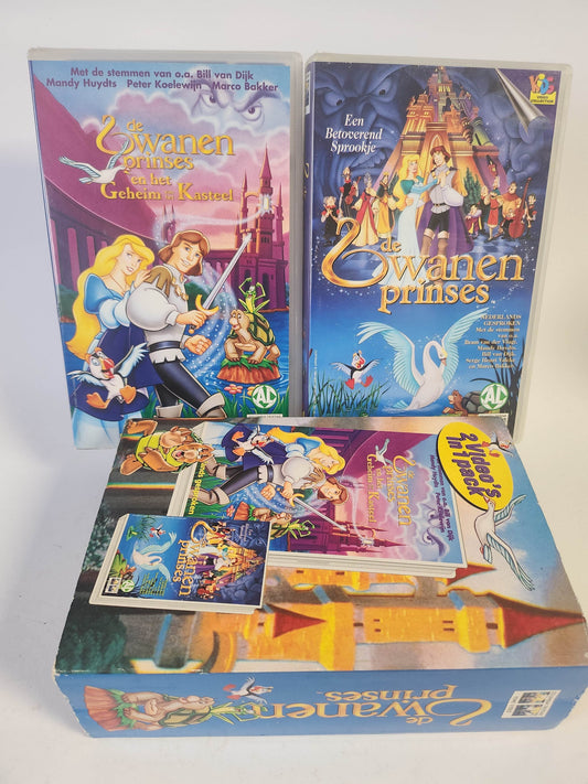 De Zwanenprinses Dubbel VHS Kids - Feniks Gameshop
