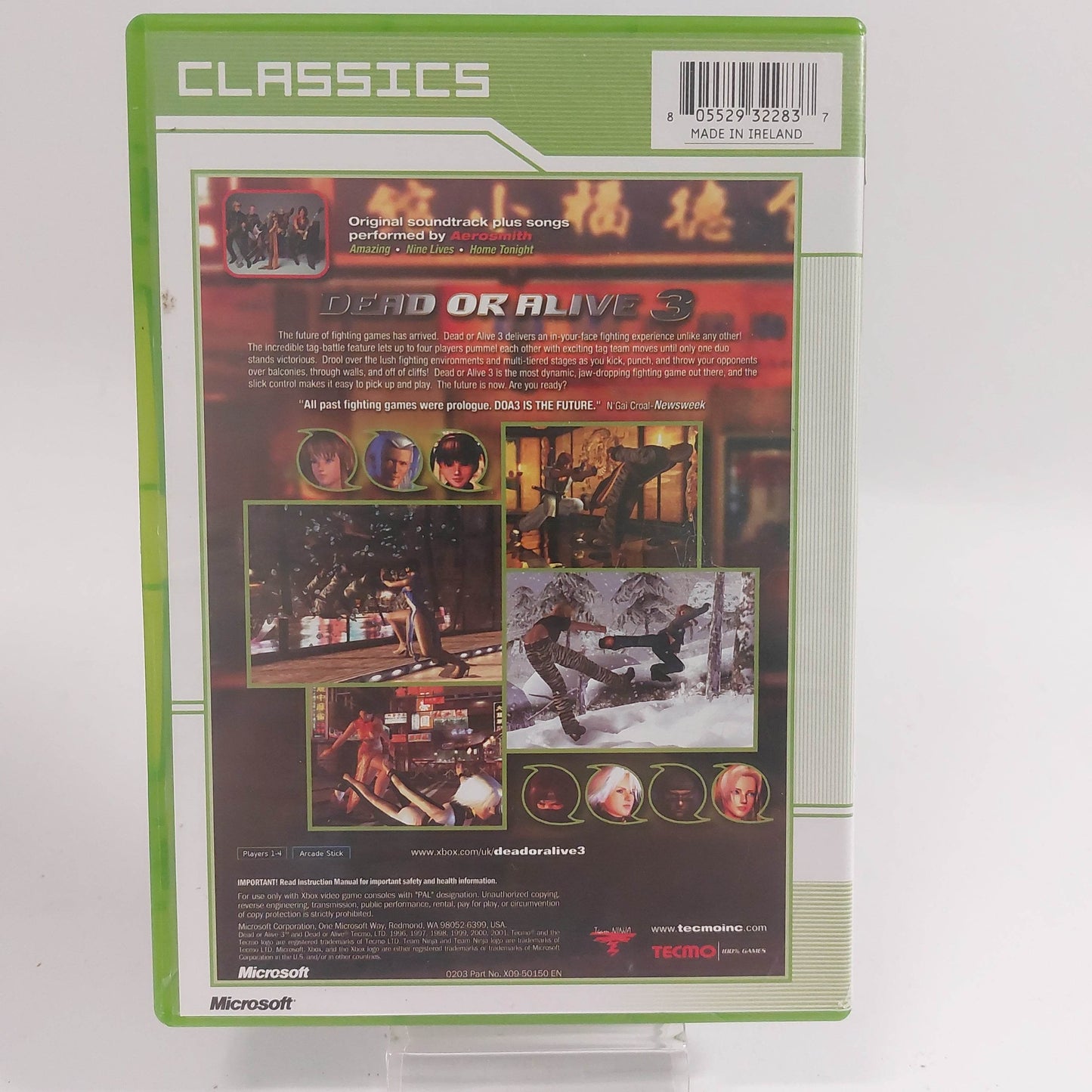 Dead or Alive 3 Classics Xbox Original - Feniks Gameshop