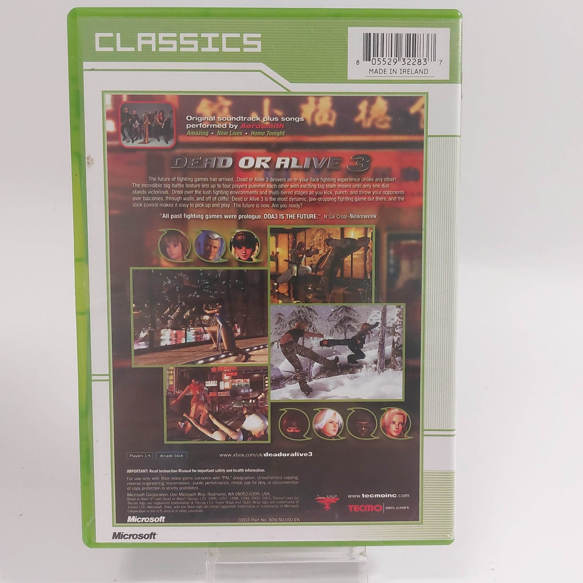 Dead or Alive 3 Classics Xbox Original - Feniks Gameshop